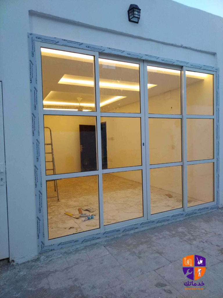 ابواب المنيوم مداخل