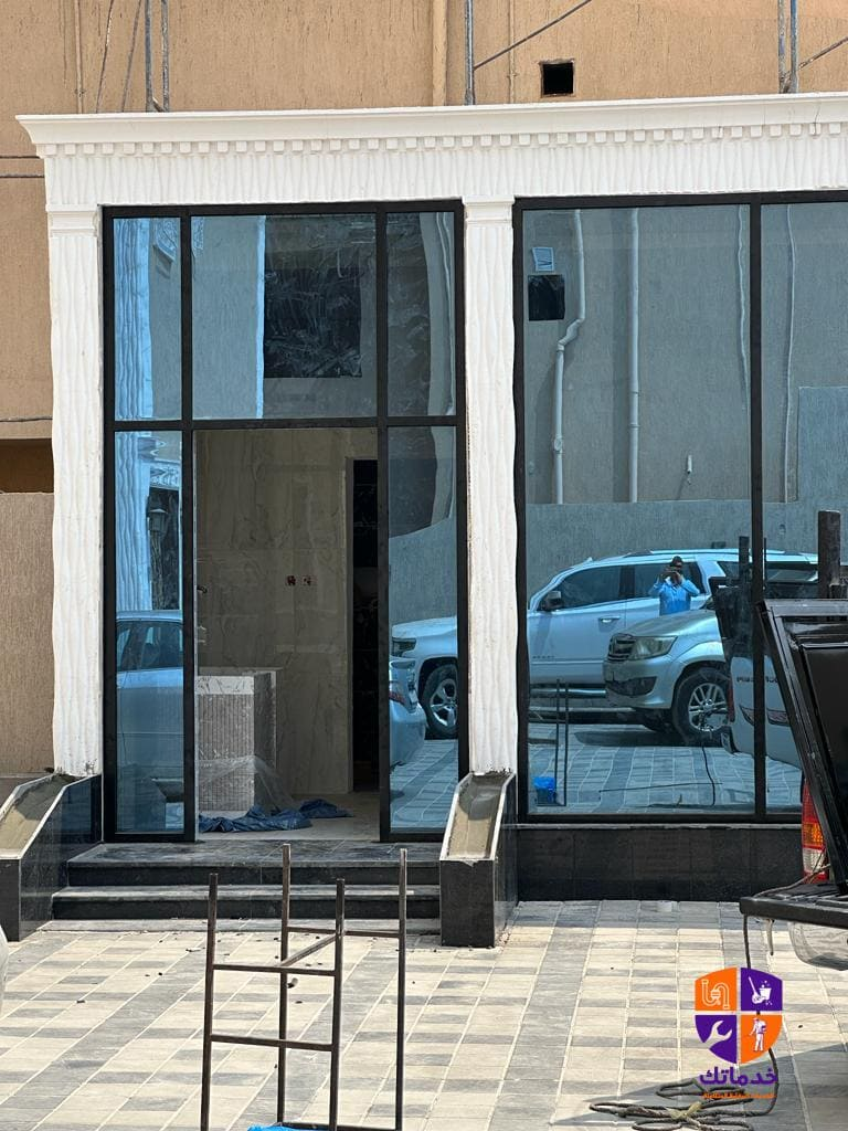 باب المنيوم خارجي