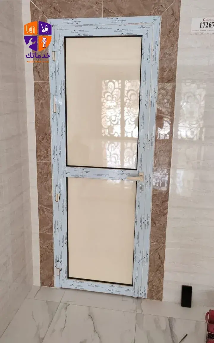 تركيب ابواب المنيوم