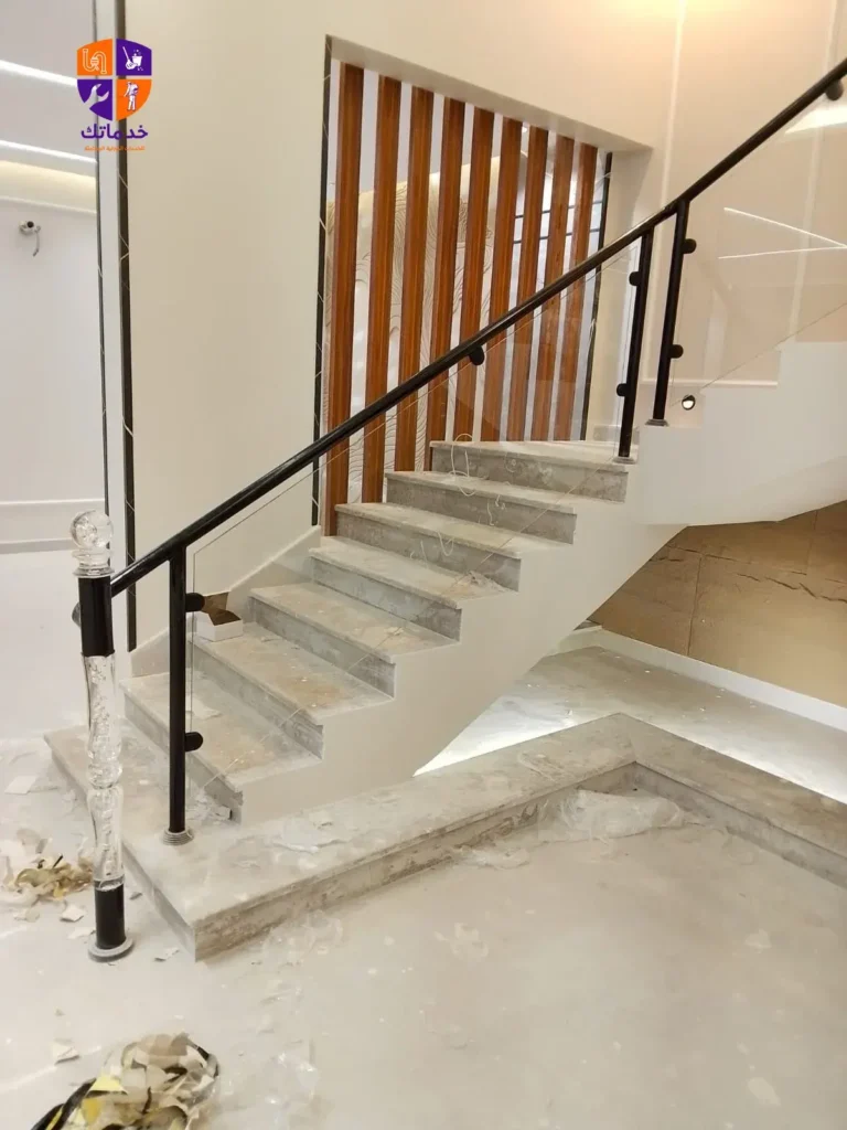 تركيب درابزين حديد