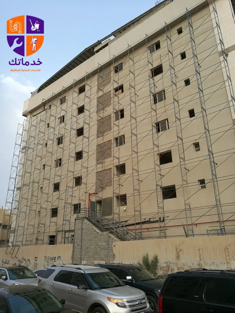 ايجار سقالات معدنية