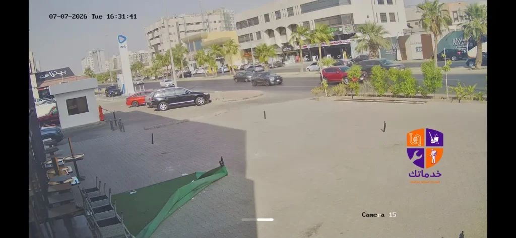 تركيب كاميرات مراقبة خارجية